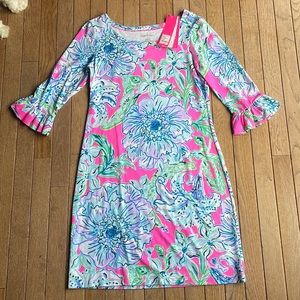 Brand New with Tags Pink Tropics in the Groove Lilly Pulitzer Dress.